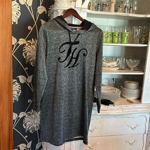 131 Tommy Hilfiger sparkle hoodie dress